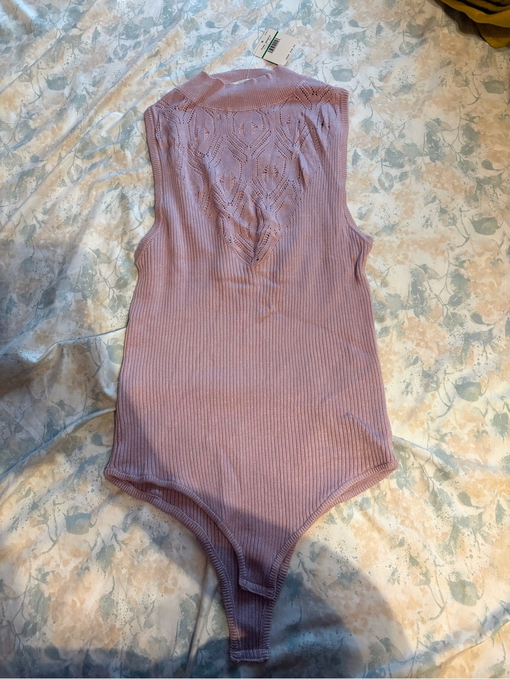 Intimately by Free People Sleeveless Ribbed Bodysuit - cloud pink